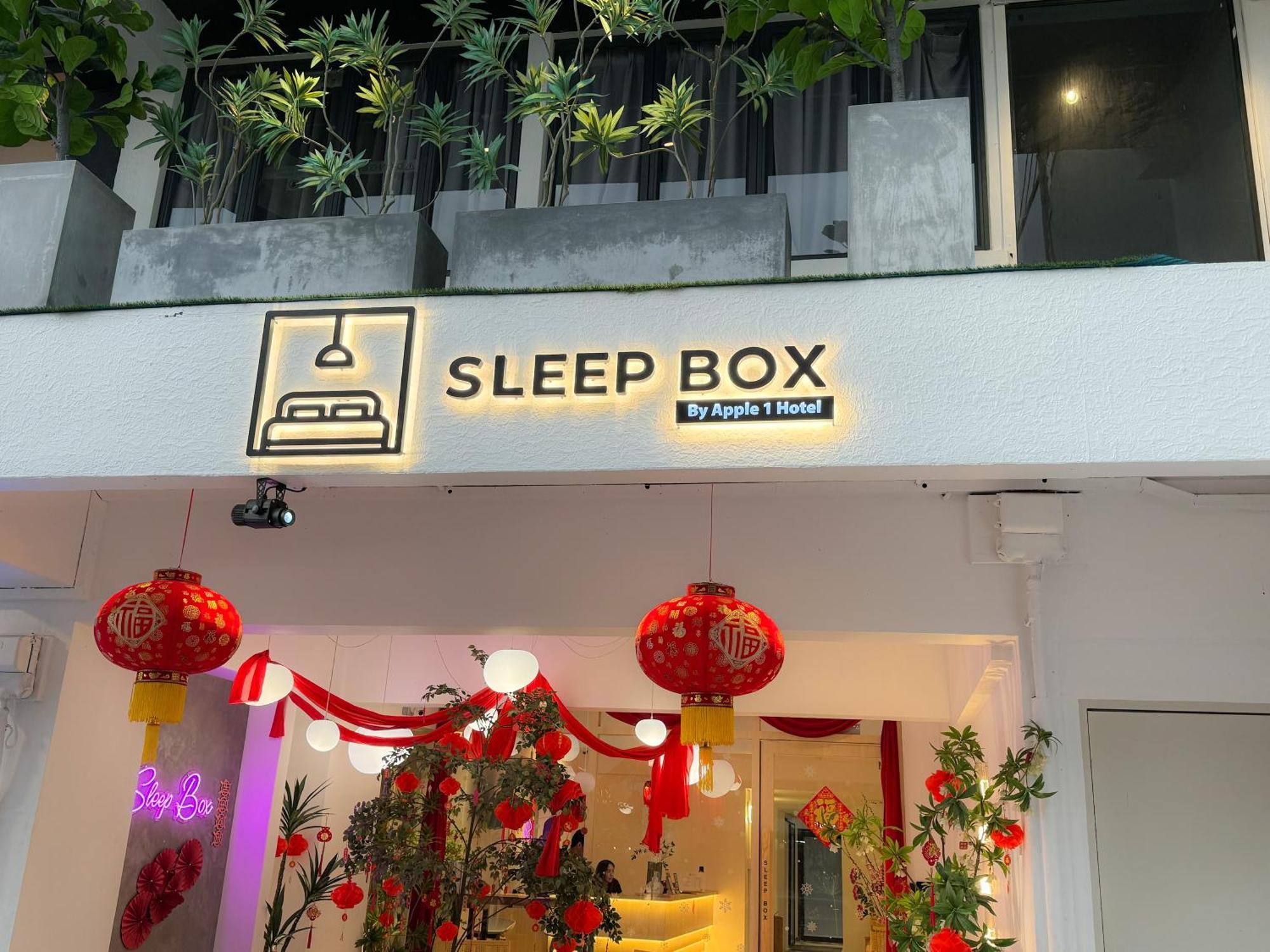 Sleep Box Penang Hotell George Town Exteriör bild